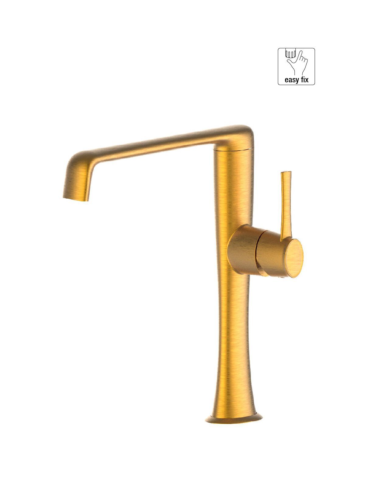 Однорычажный смеситель для кухни с поворотным изливом Rubinetterie Frattini Delizia ARCH-00105364 - Вид №10