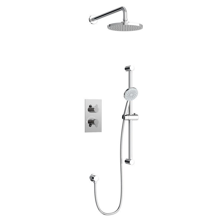 Душевая стойка с встроенным термостатом [V51 + V53] Britton Burlington V51, V53 120 x 215 x 132.4  - Вид №1