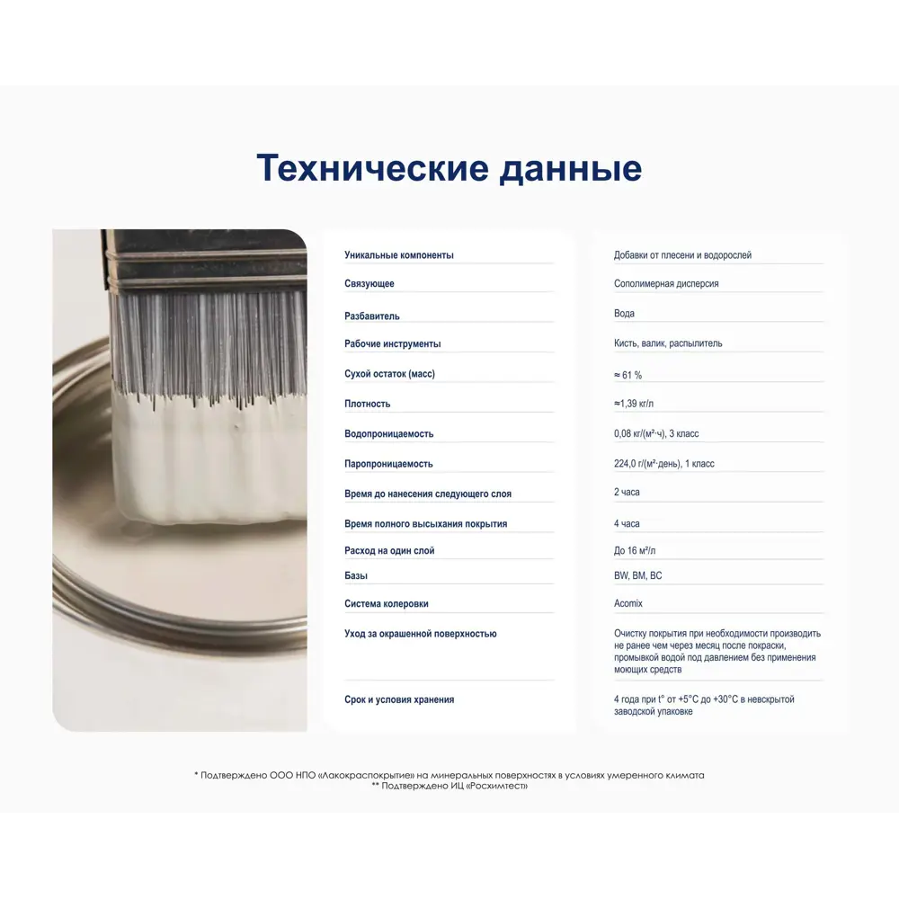 Краска фасадная Dulux Professional Diamond матовая цвет белый база А 9л 85638456 STLM-2041043  - Вид №9