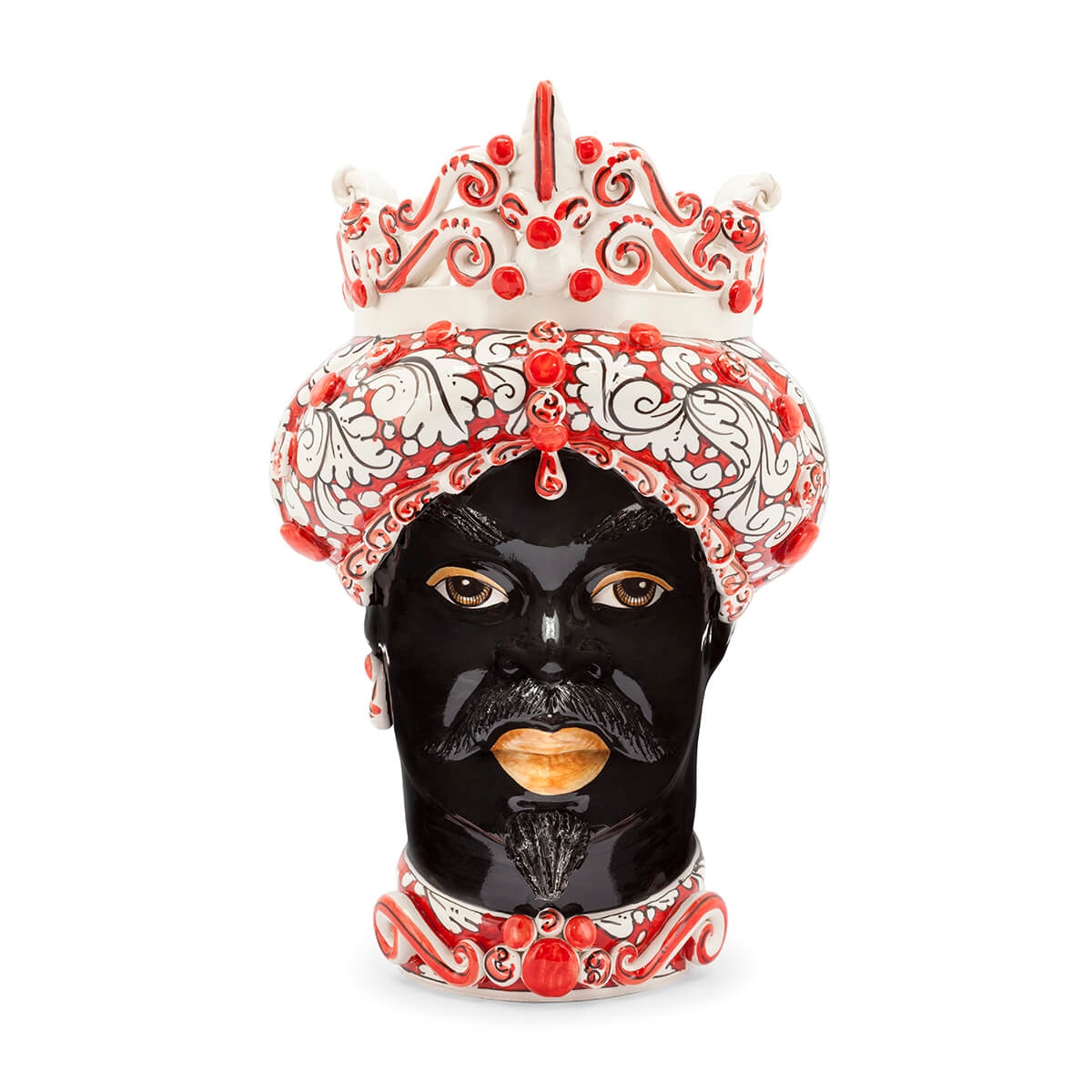 200657-90 ABHIKA ВАЗА МУЖСКАЯ МУЖСКАЯ СРЕДНЯЯ BLACK  - Вид №2