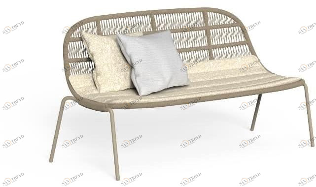 Talenti 2-х местный веревочный садовый диван Panama sun-id-1510767