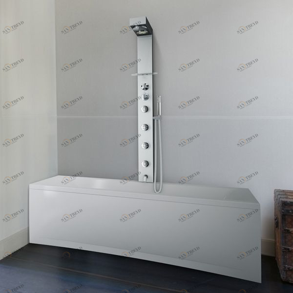 Душевая колонна термостатическая SOUL 2 STANDARD Novellini SOUL с изливом для ванны SOUL2VTEB