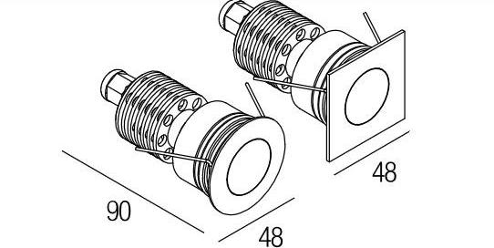 Flexalighting Точечный светильник для улицы sun-id-1419289 - Вид №2