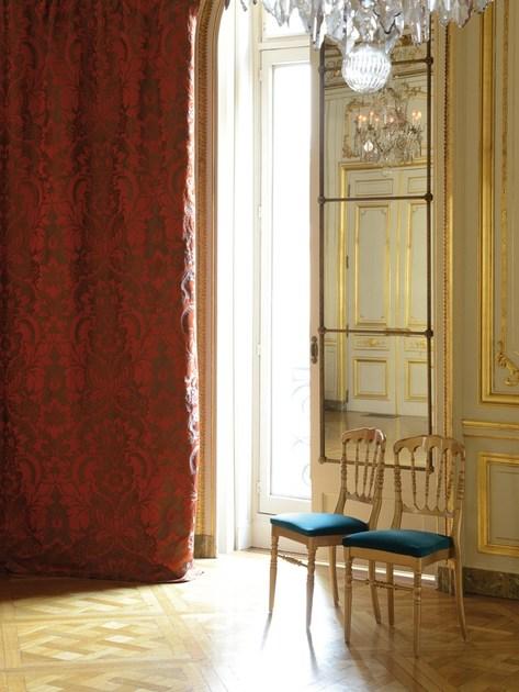 LELIEVRE Дамасская ткань с цветочными мотивами Les classiques 539 - Вид №2