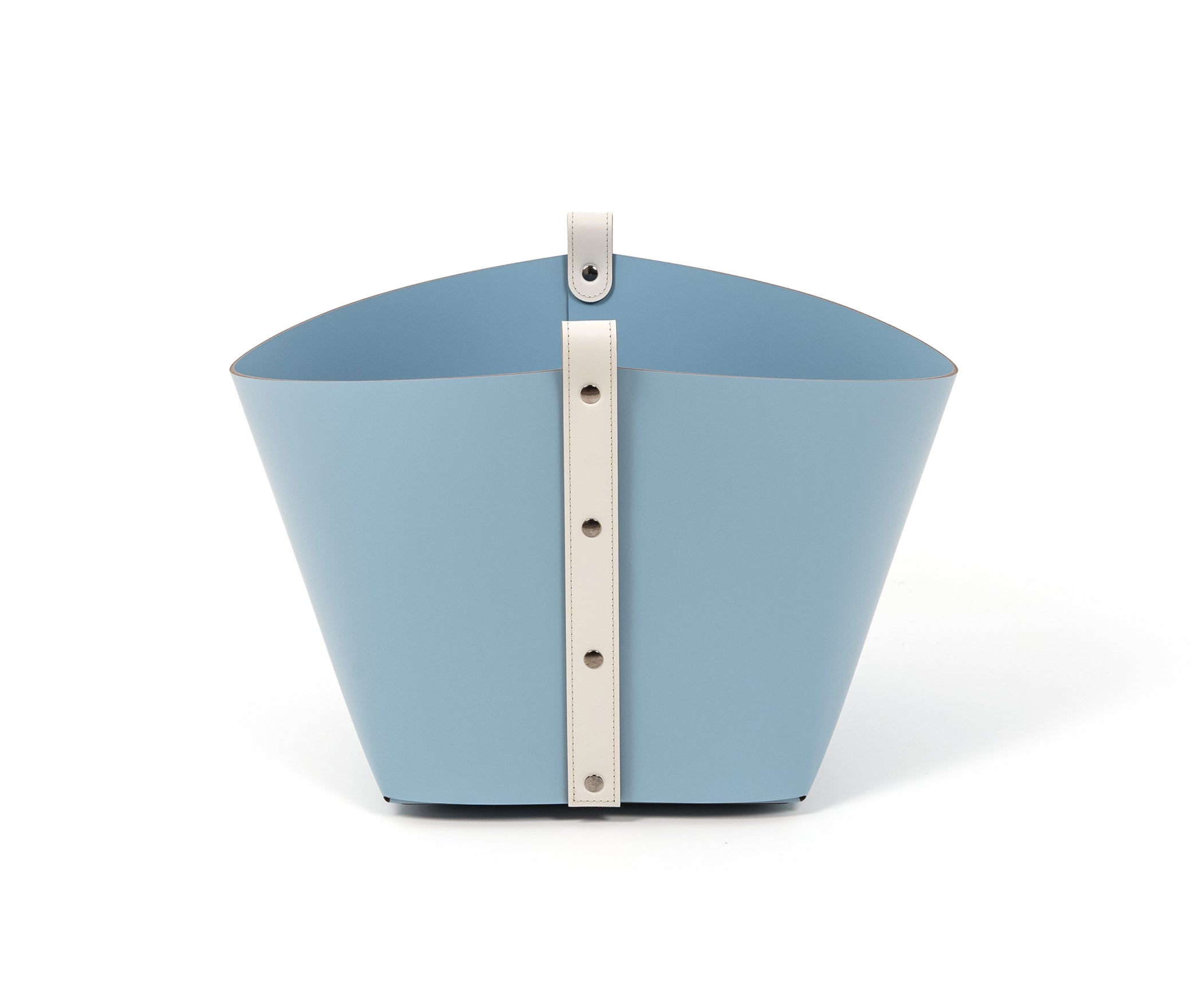 Корзина Ovo - 40X44XH39см / Кремовый / регенерированная кожа_coffee Pinetti 78.0181.082.015 - Вид №4