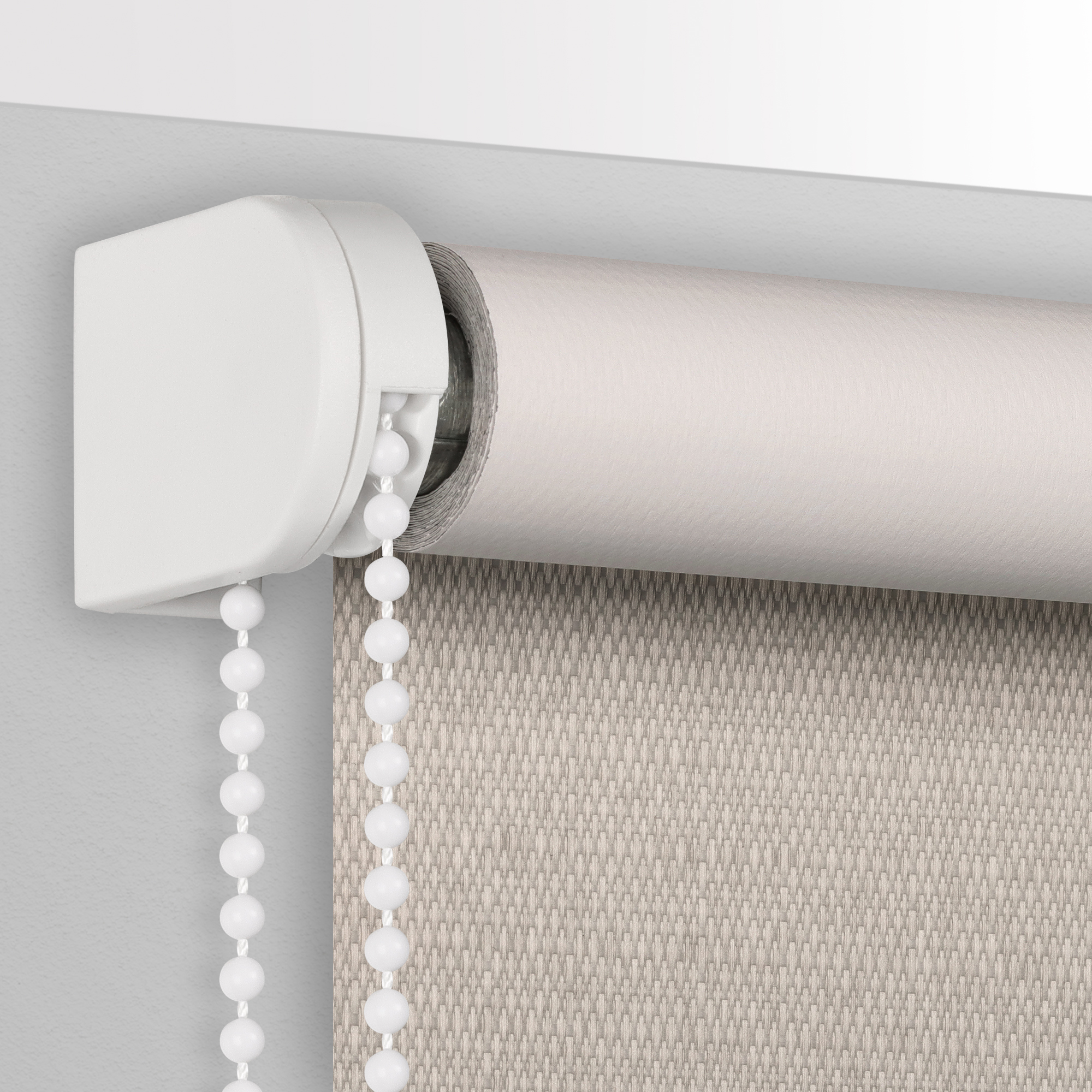 PRAKTO Рулонная штора блэкаут Dublin бежевая 80×160 см 82404423 STLM-0026725 - Вид №1