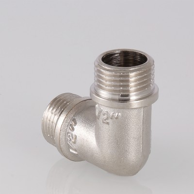 VTr.093.N.0004 Фитинг резьбовой – угольник с наружной резьбой Valtec 1/2"  - Вид №5
