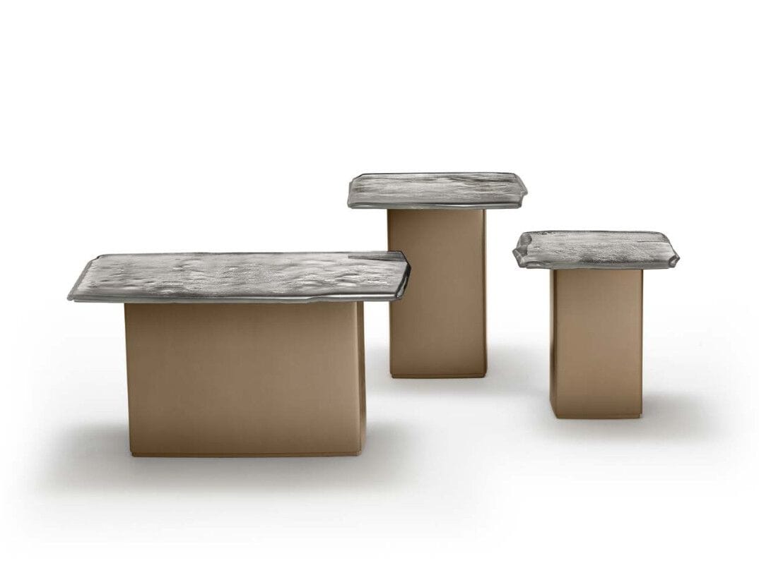 Стеклянный журнальный столик для гостиной ARTE VENEZIANA Melt ARCH-00082492