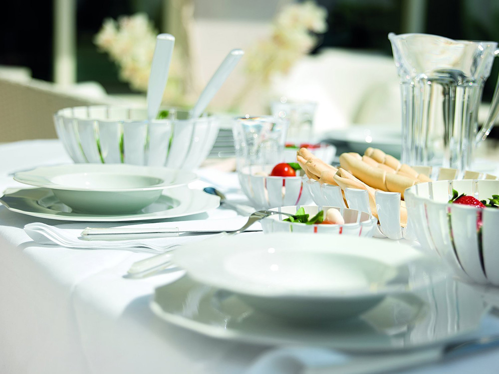 Салатница Grace 30 см голубая Guzzini 29693081 - Вид №1