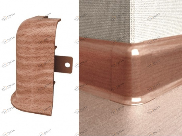 Угол наружный с текстурой 161 Джатоба (2 шт) RICO LEO 2541310