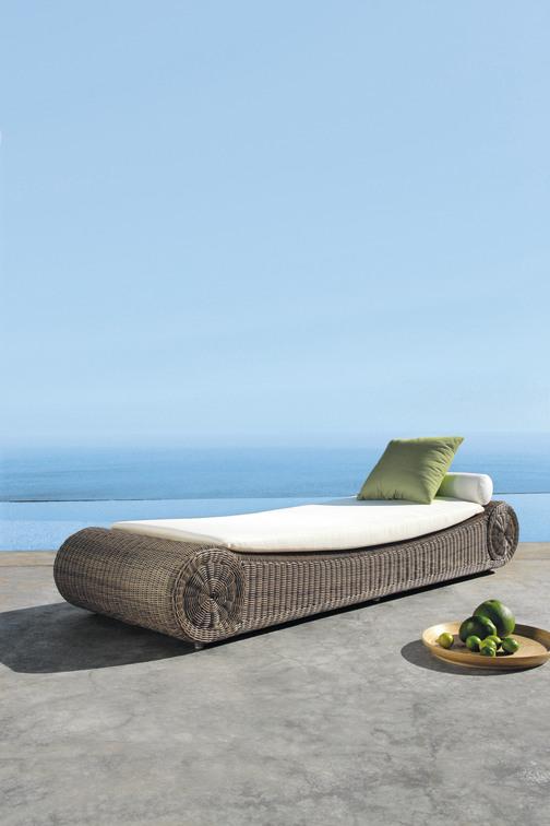 MNST625 Круглый стул шнур 6мм старый серый Manutti River - Вид №2