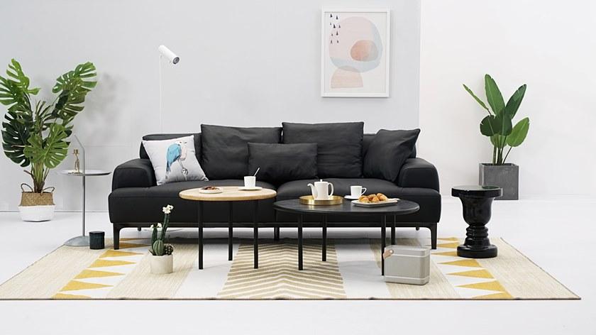 Grado Design 2-х местный кожаный диван Luna Lun-sf-01 - Вид №2