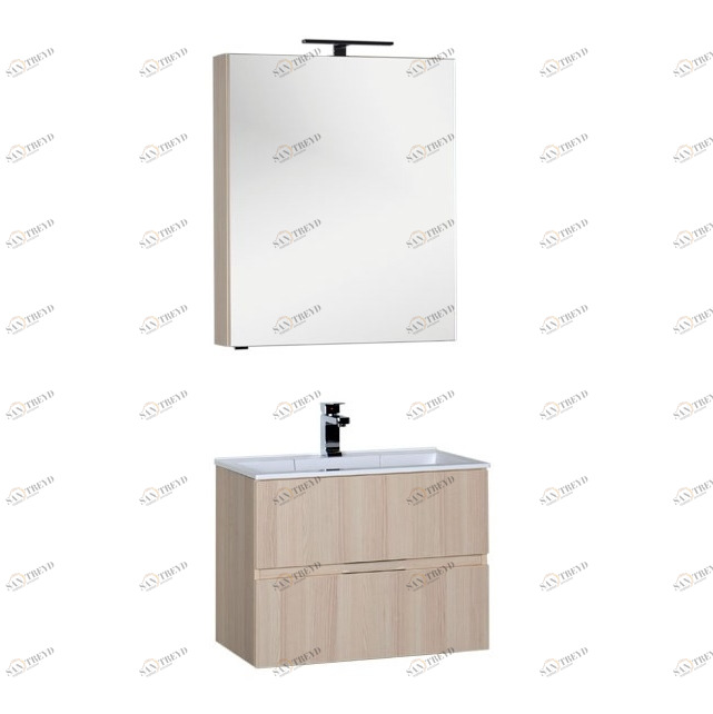 Комплект мебели Aquanet Алвита 70 ясень коимбра 00183428