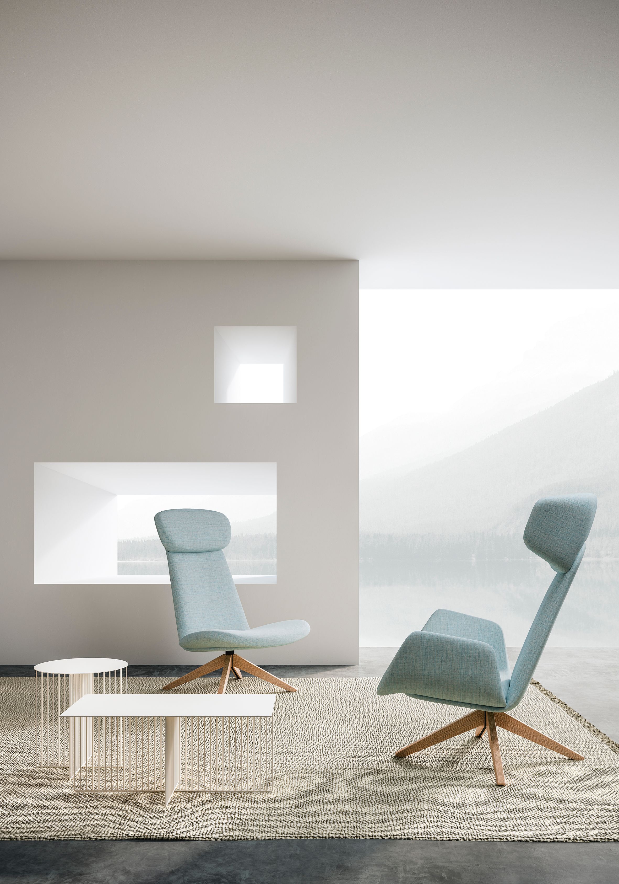 Вращающееся кресло с подголовником La Cividina ARCH-00145801