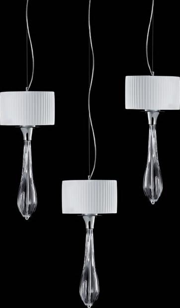 Aiardini Подвесной светильник отраженного света с кристаллами Soffio sun-id-1428759 - Вид №1