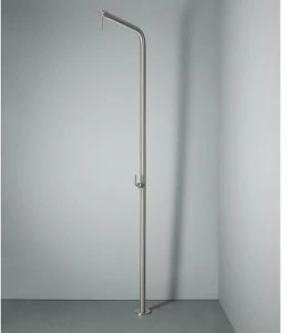 Quadrodesign Душевая стойка напольная из нержавеющей стали Levo