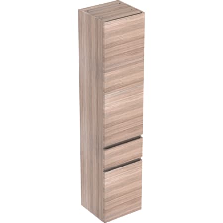 869001000 Высокий шкафчик Geberit Renova Plan с двумя дверями и одним выдвижным ящиком Geberit  - Вид №6