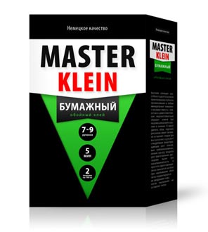 Клей для обоев Master Klein бумажный 500гр 5438 - Вид №1