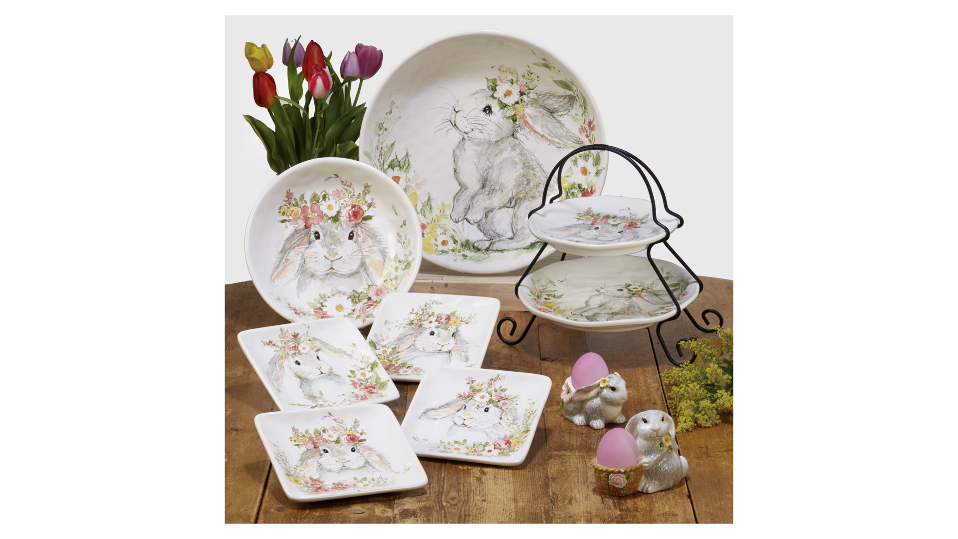 10651117 Подставка для яйца Керамическая Certified International США  - Вид №4