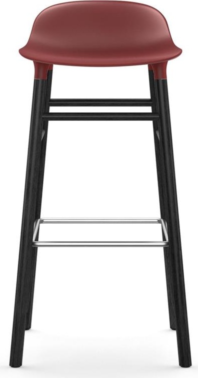 603223 Барный стул 75 cm Black Red Normann Copenhagen Form - Вид №1