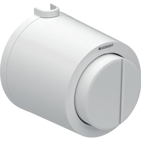 116.049.11.1 Пневмоклавиша смыва Geberit дистанционная типа 01, для двойного смыва, для смывного бачка для скрытого монтажа Sigma 8 см, открытое размещение Geberit 