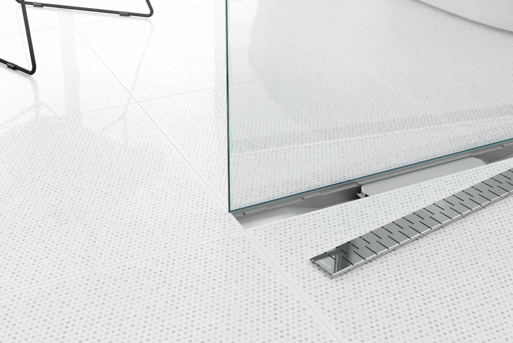 Водоотводящий желоб ALPEN Medium ALP-350MN1 с рамкой  - Вид №2