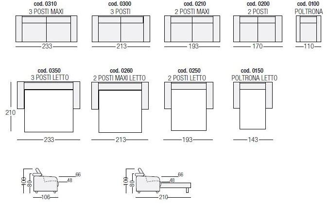 Egoitaliano 3-местный кожаный диван-кровать sun-id-1472979 - Вид №5