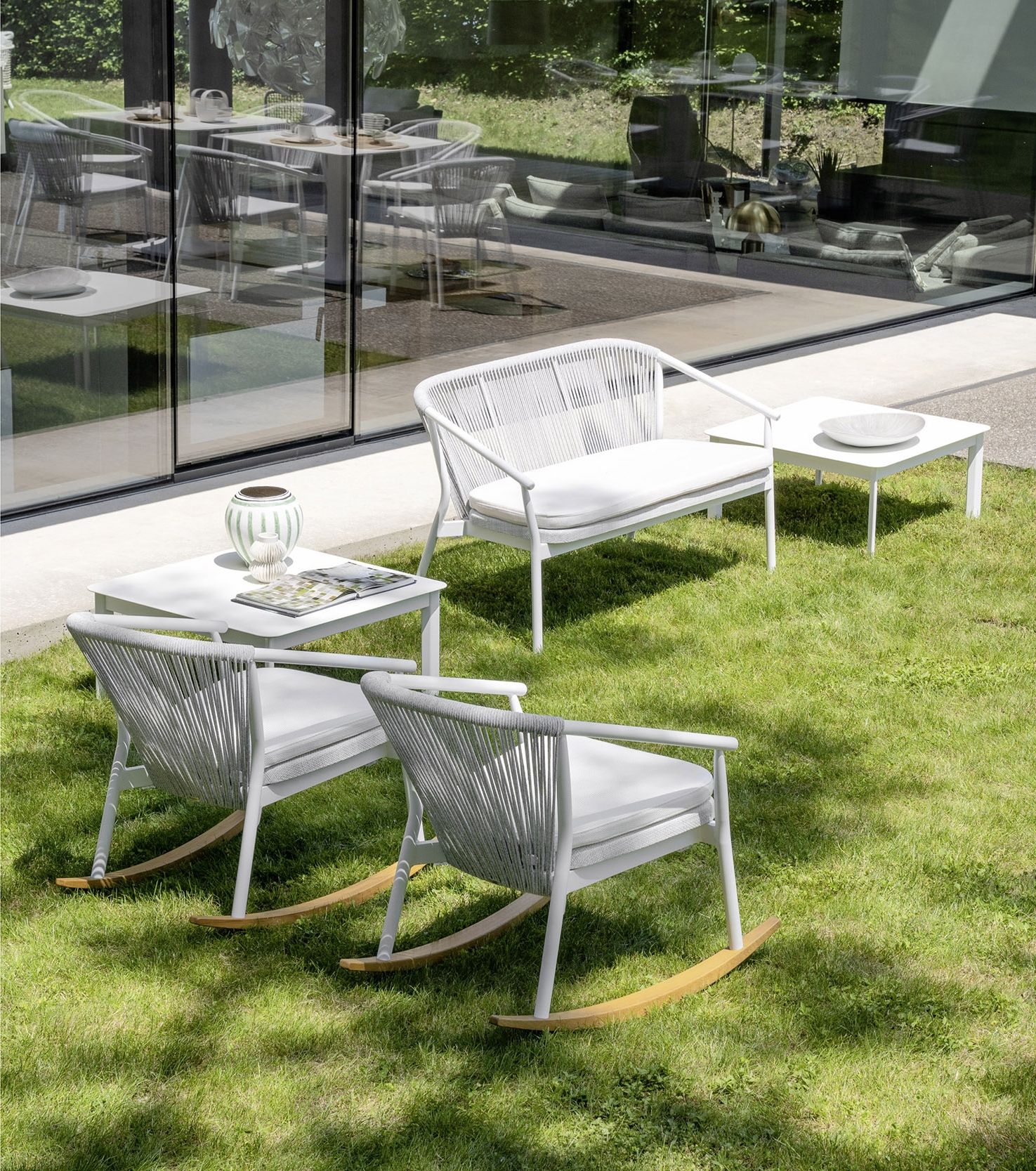 Алюминиевое кресло с порошковым покрытием Varaschin Smart ARCH-00091953 - Вид №8