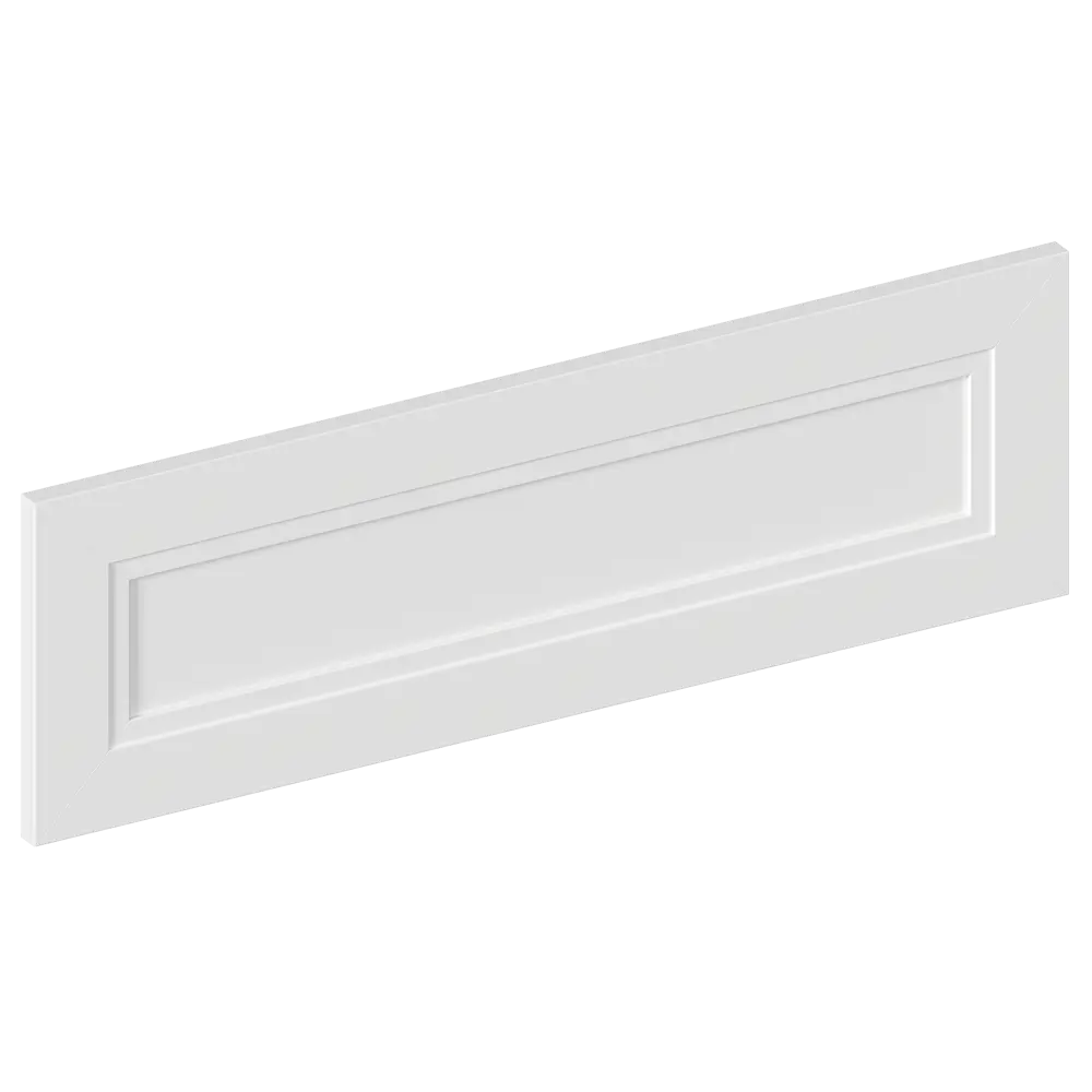 KONSENSA Фасад Котлас белый матовый для кухни в неоклассическом стиле 89387728 STLM-1575775 - Вид №1