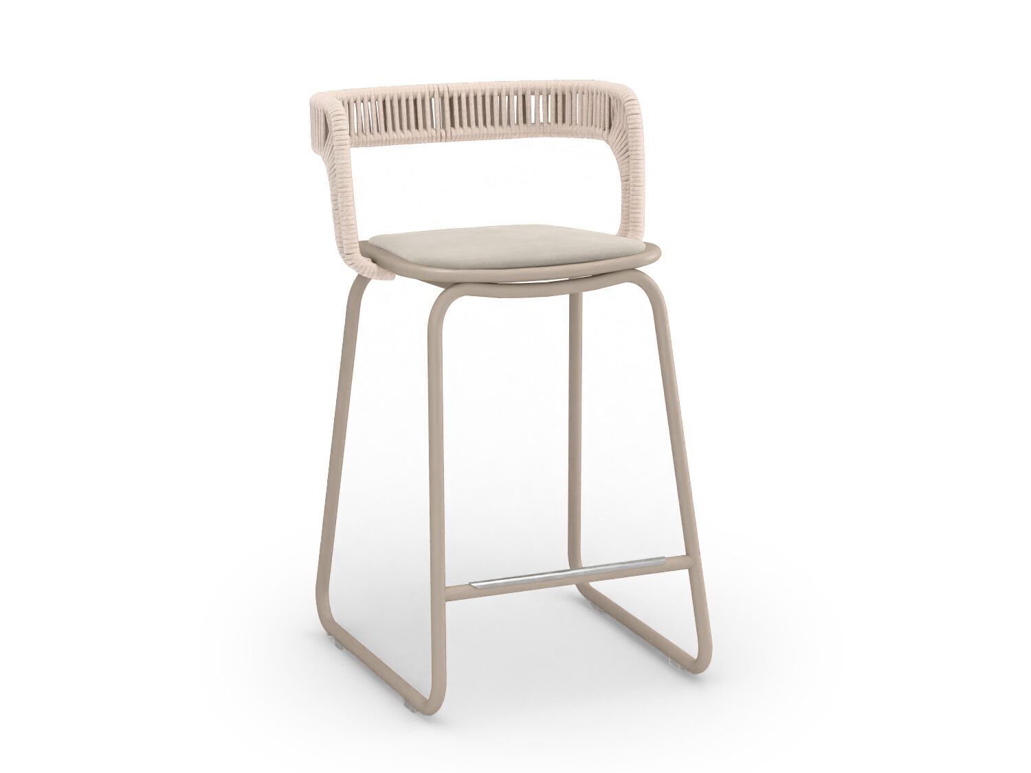 Алюминиевый высокий садовый стул YAAZ Barla ARCH-00085037