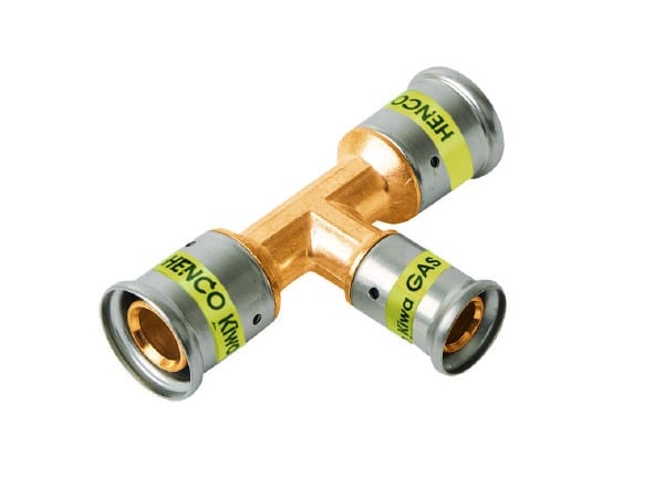 Латунный тройник для газа Cappellotto фитинги ARCH-00062720