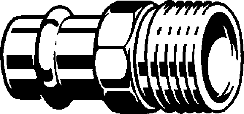 397 043 Модель 2611.5 Трубопроводные системы  Profipress G  Переходники/​переходные угольники Santreyd  - Вид №1