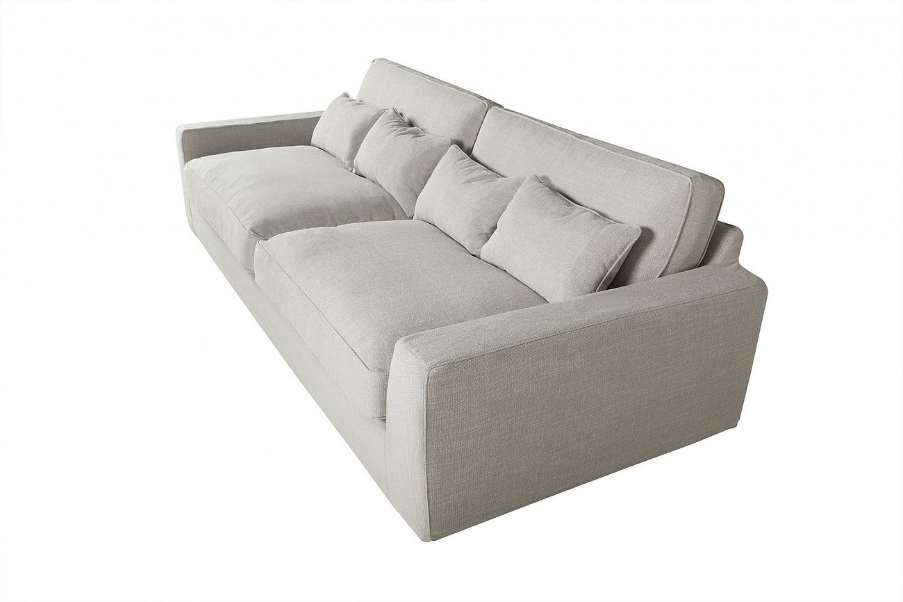 Диван New York прямой светло-серый SITS ДИЗАЙНЕРСКИЕ, NEW YORK 192220 Серый  - Вид №3