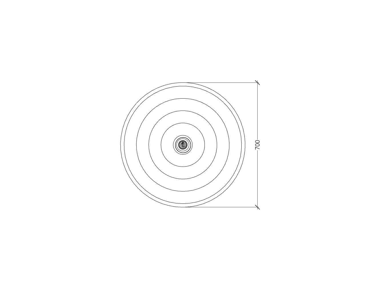 Аппликация ручной работы из термоформованного стекла RADAR INTERIOR ZENITH / ECHO ARCH-00028135 - Вид №7