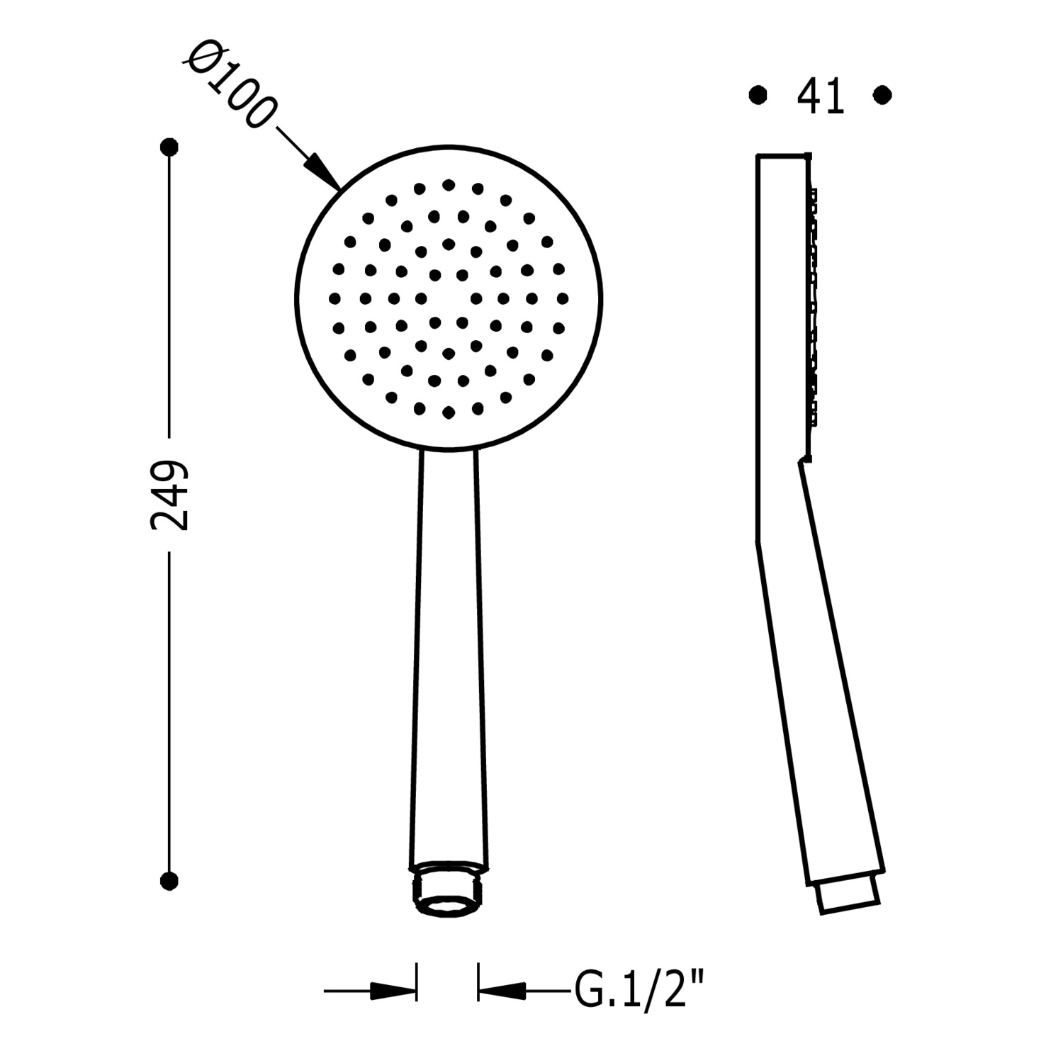 Антипригарный душ-29963103 TRES RICAMBI - Вид №1