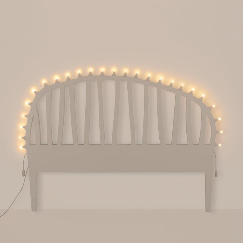 Seletti Изголовье МДФ со встроенной подсветкой для двуспальной кровати Luminaire sun-id-1497731 - Вид №8
