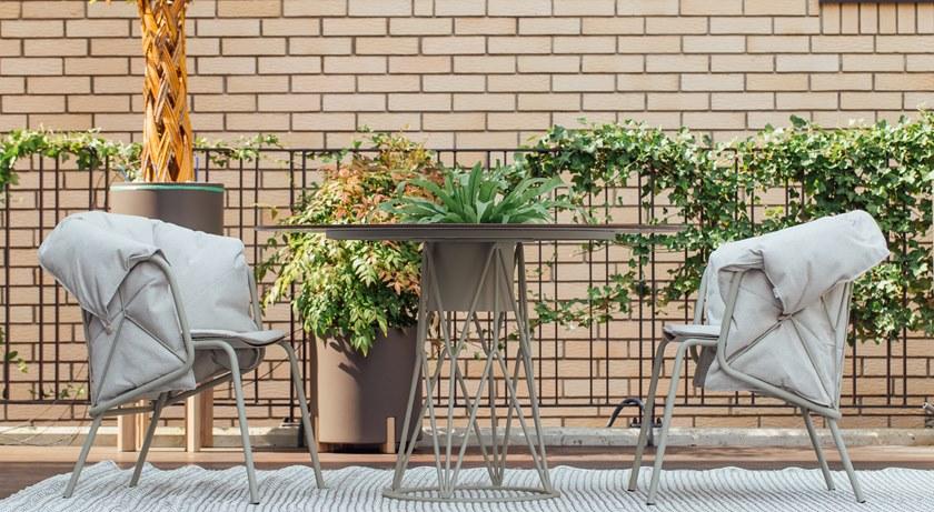 Garda Furniture Металлический садовый стул с подлокотниками Ataman Ga01me - Вид №2