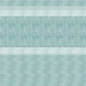 VENTA Панель ПВХ Мистик зеленый с геометрическим рисунком для влажных помещений 89414172