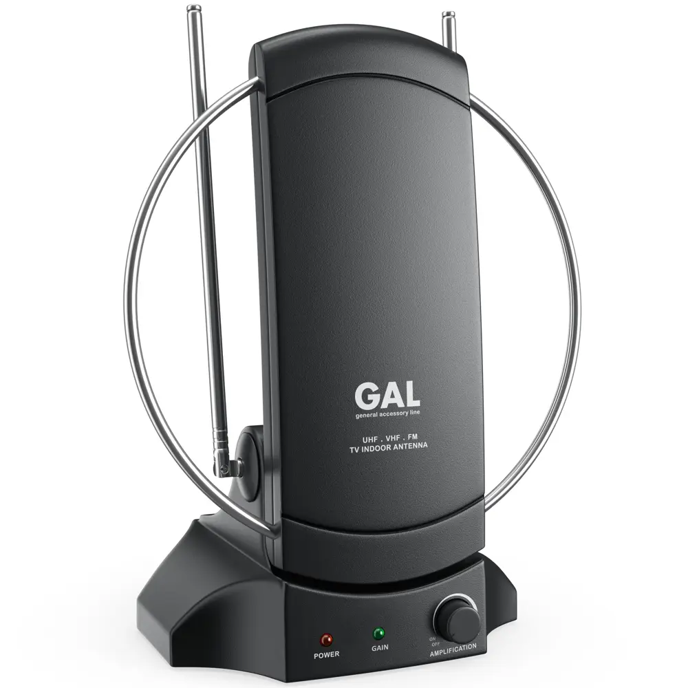 Антенна телевизионная внутренняя GAL AR-468AW с усилителем STLM-2083695 - Вид №1