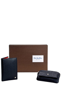 X510281-77-12 Подарочный набор обложка для автодокументов и ключница Dr Koffer