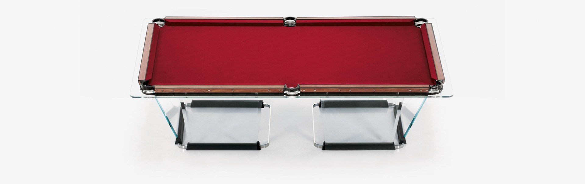 Бильярдный стол из закаленного стекла с грецкими орехами Teckell T1.3 ARCH-00109158 - Вид №17