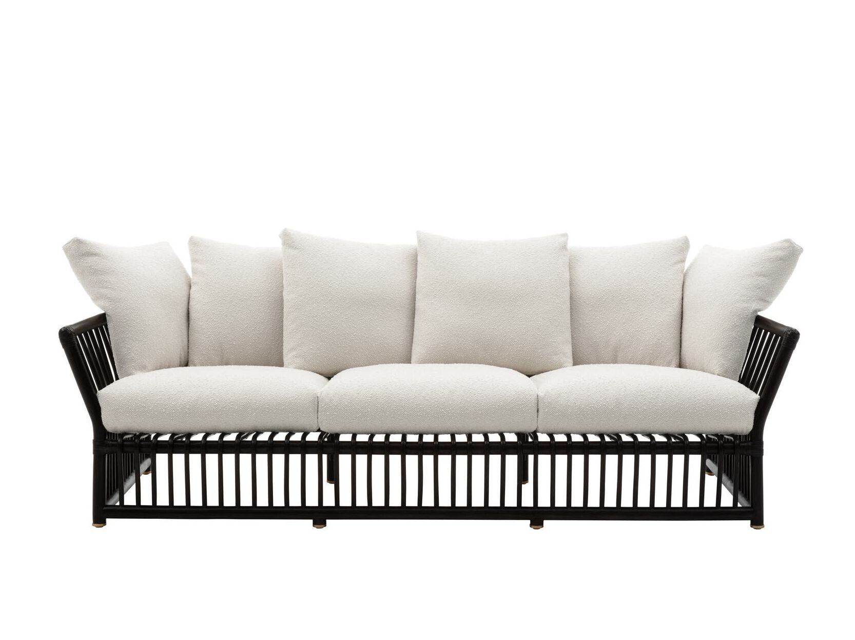 Садовый диван из ротанга и ткани B&B Italia Outdoor Softcage ARCH-00109221