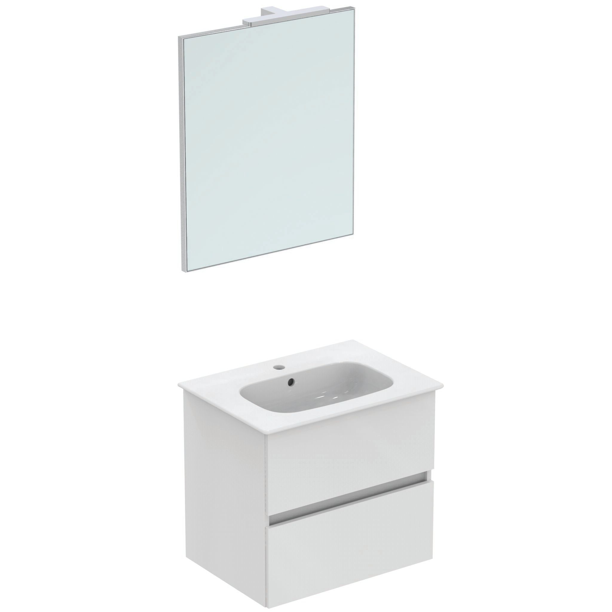 Умывальник со встроенным зеркалом и раковиной Ideal Standard умные композиции ARCH-00032517 - Вид №1