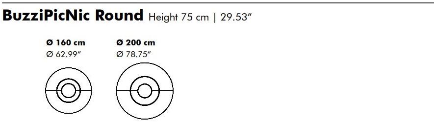 BuzziSpace Круглый деревянный стол для переговоров Buzzipicnic sun-id-1425793 - Вид №5