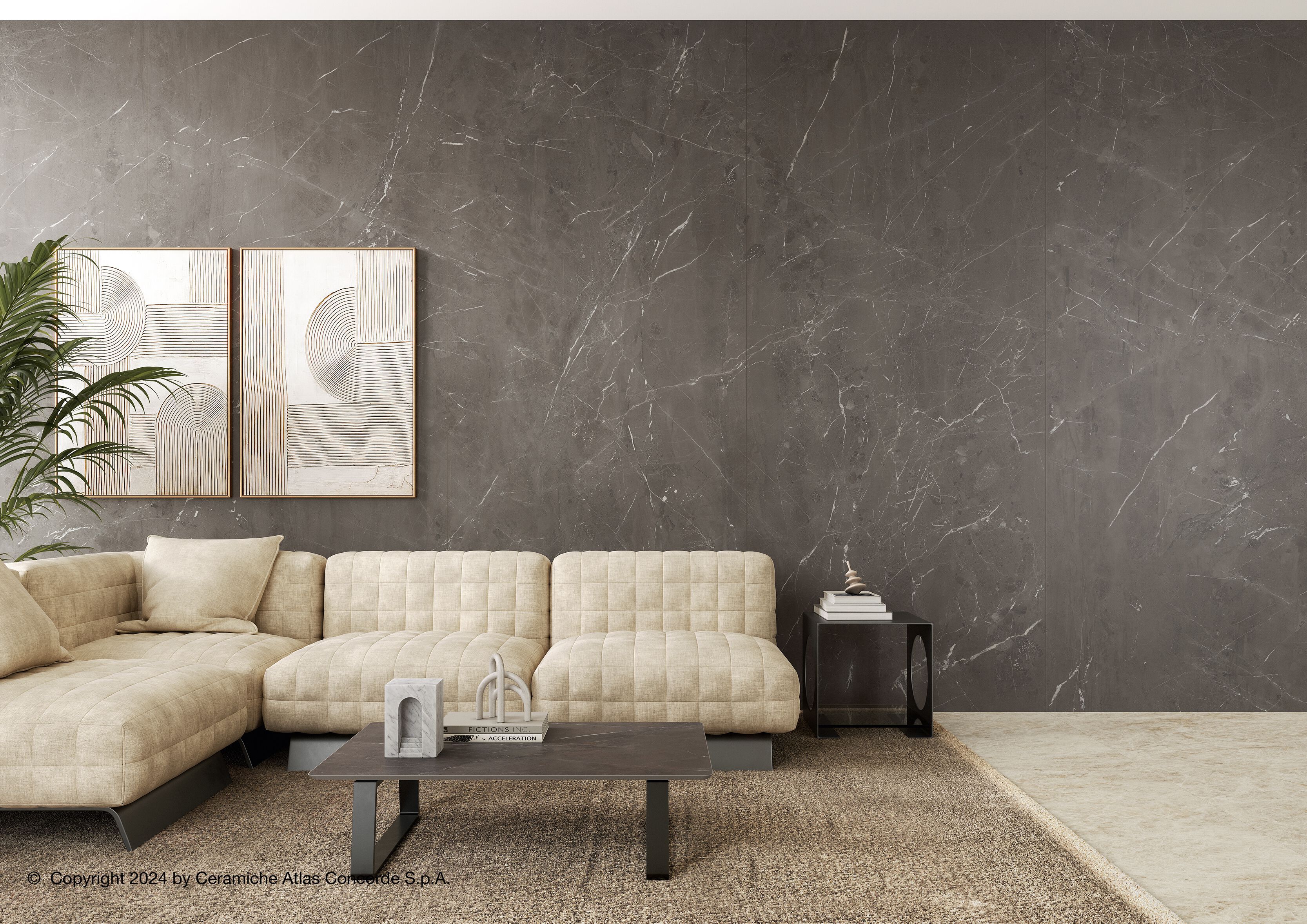 Пол / керамогранит с мраморным эффектом Atlas Concorde Marvel Diva ARCH-00083250 - Вид №23