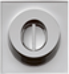 ID311LK.CM Ручка ID311LK для раздвижной двери хром матовый COLOMBO РАЗДВИЖНЫЕ ДВЕРИ