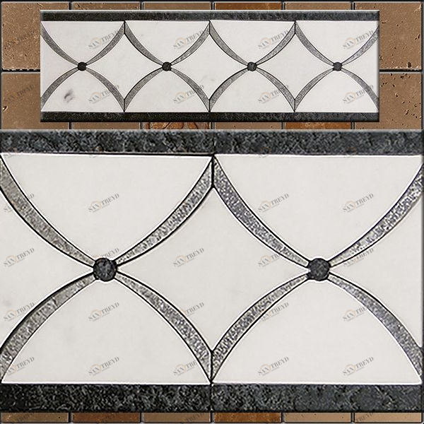 БОРДЮР ИЗ МРАМОРА FS-6 SKALINI ORNAMENTAL FS6