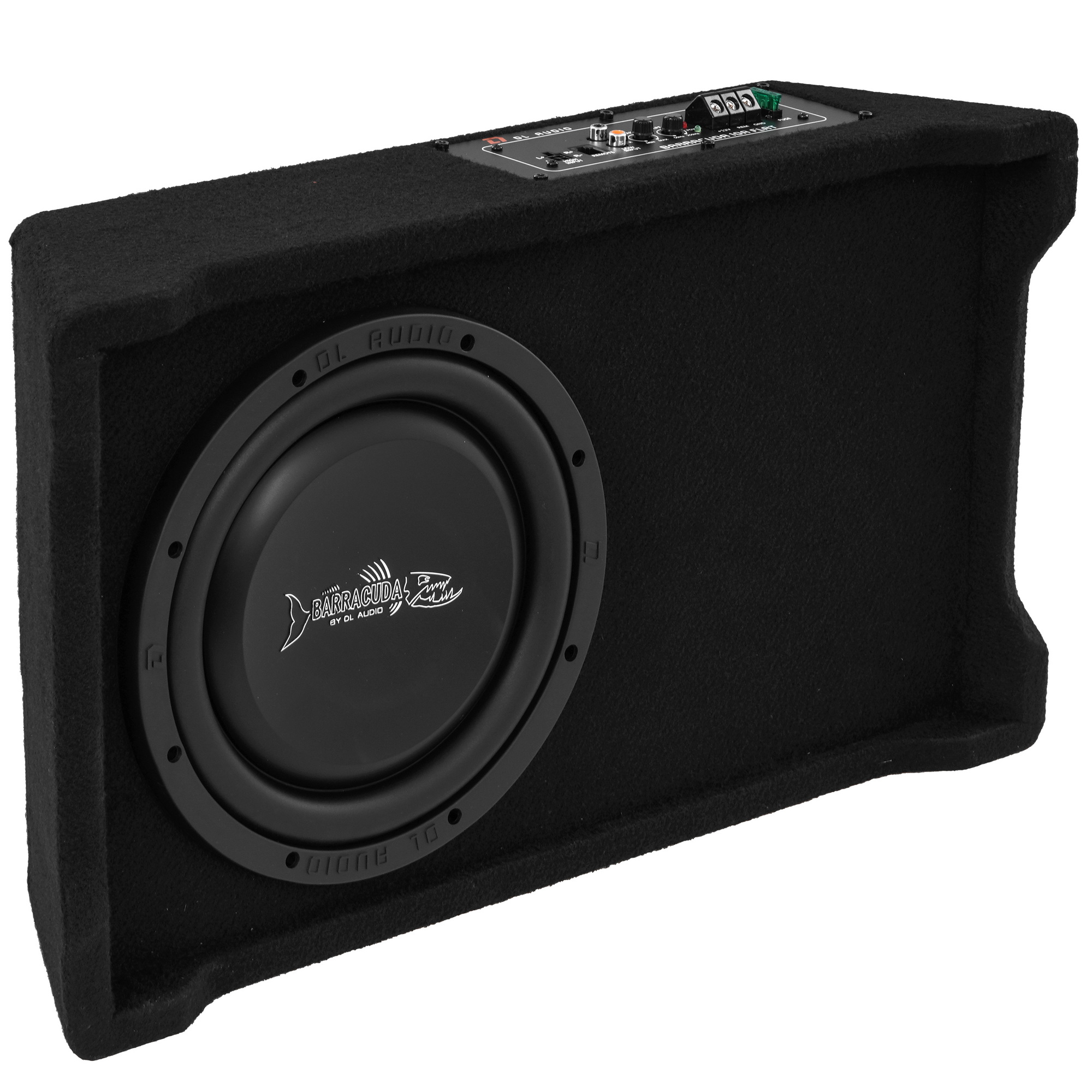 9285618 Автосабвуфер активный DL Audio Barracuda 10A Flat STDN-0062960