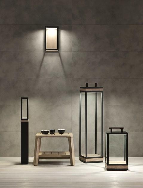 Ethimo Напольный светодиодный торшер из тика Carrè Crxl05 Carré - Вид №2