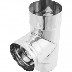 16292175 Тройник 120 мм 0.5 м 90 г нержавеющая сталь